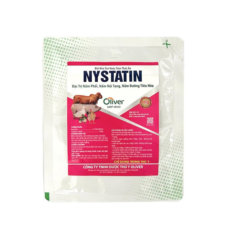 Bệnh phổi ở gà là gì, cách điều trị ra sao? 3 Dùng NYSTATIN chữa bệnh phổi ở gà hiệu quả, nhanh khỏi, được bà con sử dụng rộng rãi
